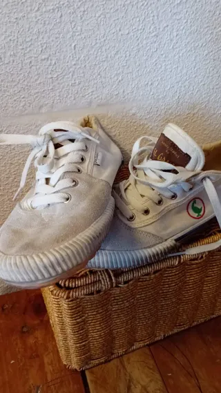 Zapatillas El Ganso Beige/Blancas