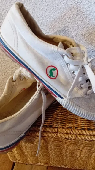 Zapatillas El Ganso Beige/Blancas