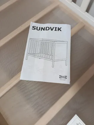 Cuna Ikea SUNDVIK 60x120cm