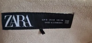 Abrigo pelo blanco mujer talla s