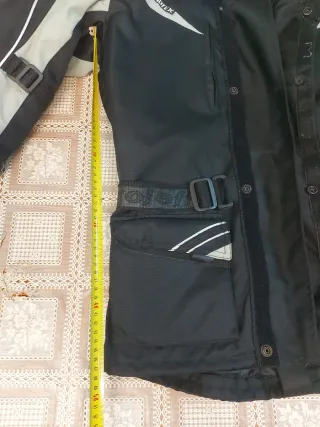 Giacca moto S con protezioni antivento antipioggia