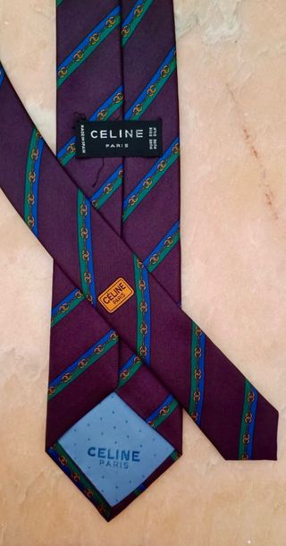 CORBATAS 3u. PURA SEDA CELINE PARIS