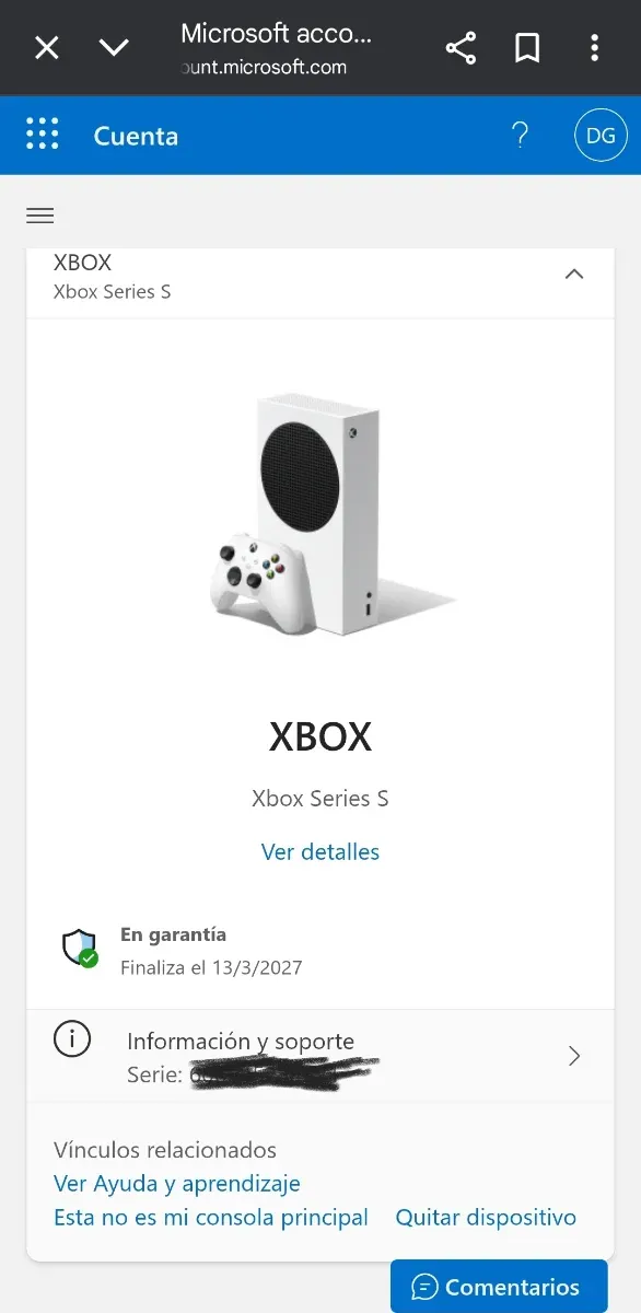 Xbox Series S Blanca con Mando Personalizado