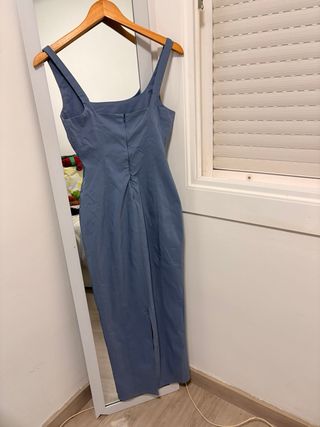 Vestido azul precioso talla M