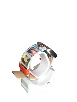 Orologio vintage da donna Elle multicolore e argento 