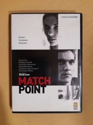 DVD Match Point Woody Allen - Ex Noleggio