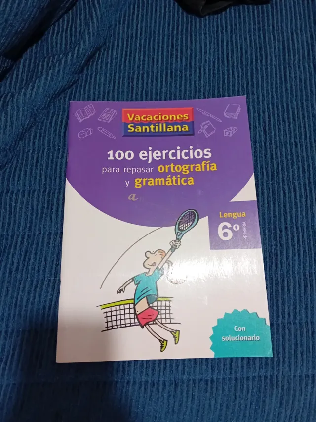 VACACIONES SANTILLANA 6 PRIMARIA 100 EJERCICIOS...