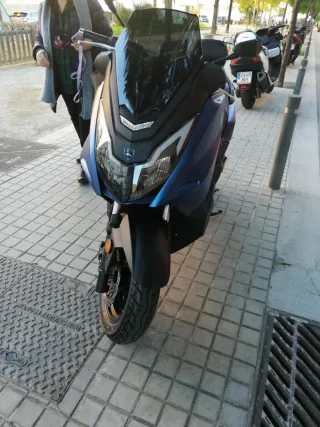 Despiece Scooter Azul