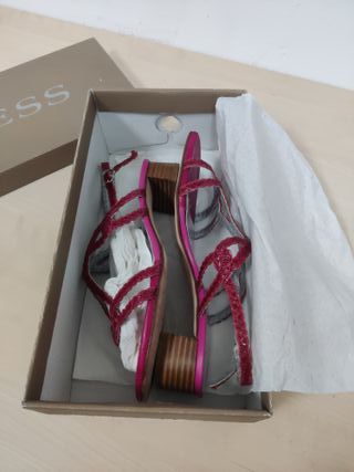 Sandalias KESS rosa piel nº 38