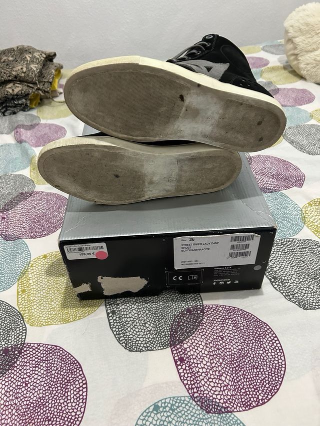 Botas Moto Dainese 36 Negro/