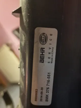 Radiador Peugeot 405