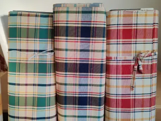 Stock tessuti a quadri