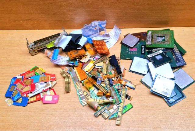 Lote ORO Componentes Electrónicos