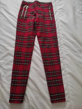 Legging Zara Tartán 