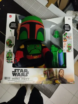 Star Wars Boba Fett Peluche Interactivo