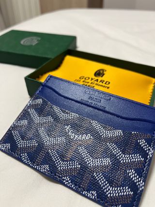 Cartera Goyard Azul y Multicolor