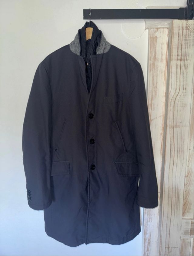 Casaco de inverno com colete 