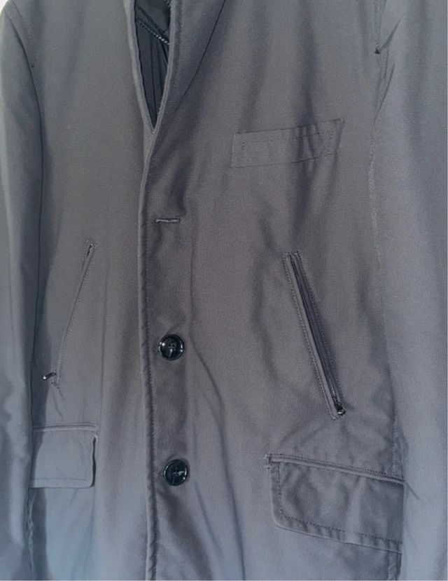 Casaco de inverno com colete 