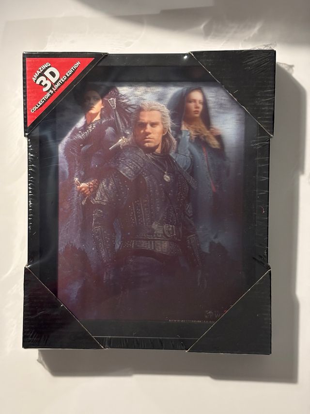 Poster com moldura 3D Lenticular The Witcher