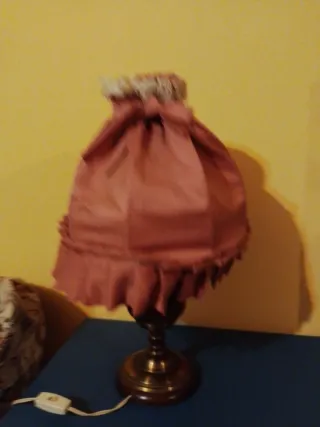 Lámpara de mesilla vintage