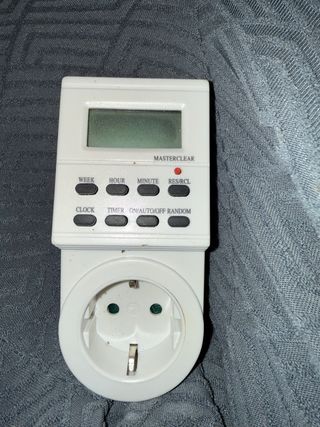 Temporizador Masterclear Enchufe Digital