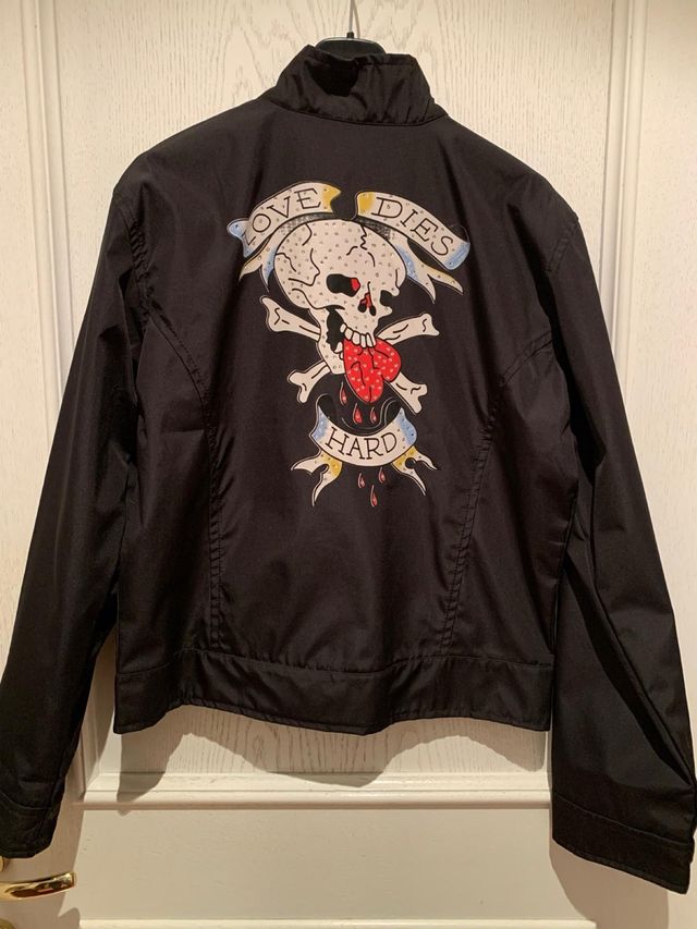 Giacca Ed Hardy Nera Donna Tg XL