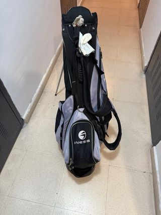 Bolsa de Golf Inesis Negra y Morada