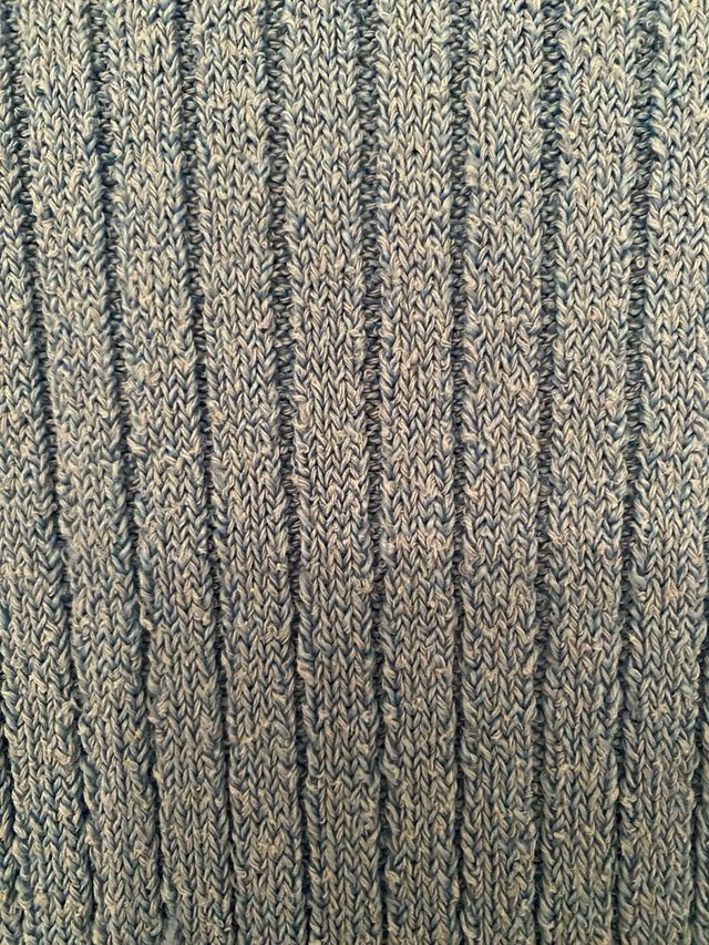 Vestido de punto Zara, azul cielo.