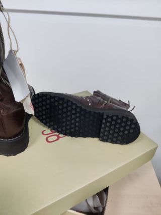 Botas AS 98 marrones tachuelas nº38