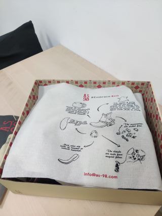 Botas AS 98 marrones tachuelas nº38