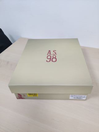 Botas AS 98 marrones tachuelas nº38