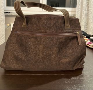 Borsa Borbonese a spalla marrone