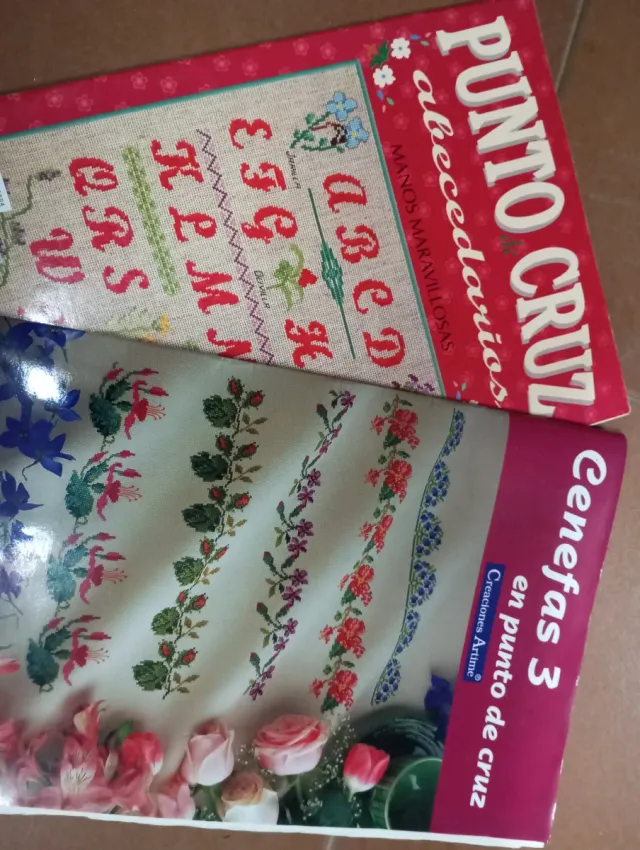 Abecedarios y Cenefas punto de cruz 