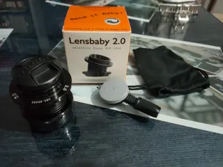 Objetivo Lensbaby 2.0 para Nikon + filtro UV.