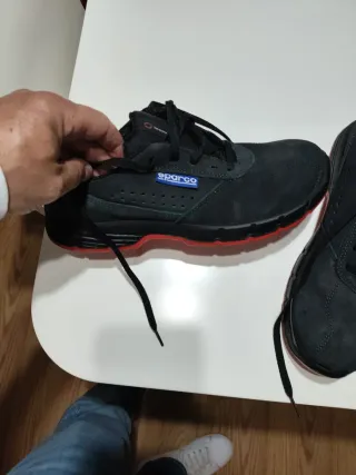 Zapatos de seguridad Sparco negros