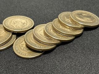 Lote 16 monedas 2’5 pesetas franco 1953