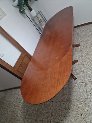 Mesa de comedor extensible madera