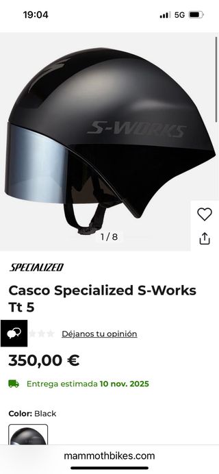 Casco Specialized S-Works TT5 2025 M