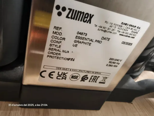 Máquina Zumos Profesional ZUMEX