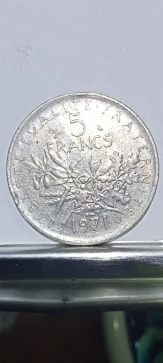 Moneda 5 Francos 1971