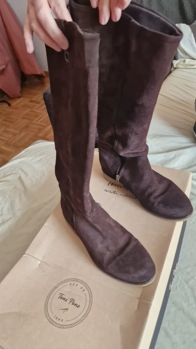 Botas altas Toni Pons marrones