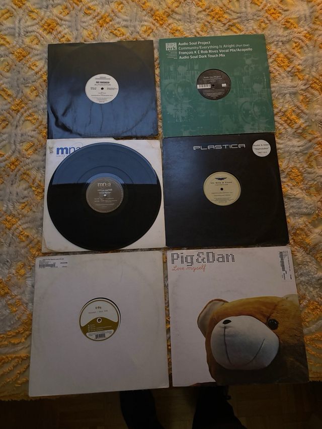 Colección 100 Vinilos House y Techno