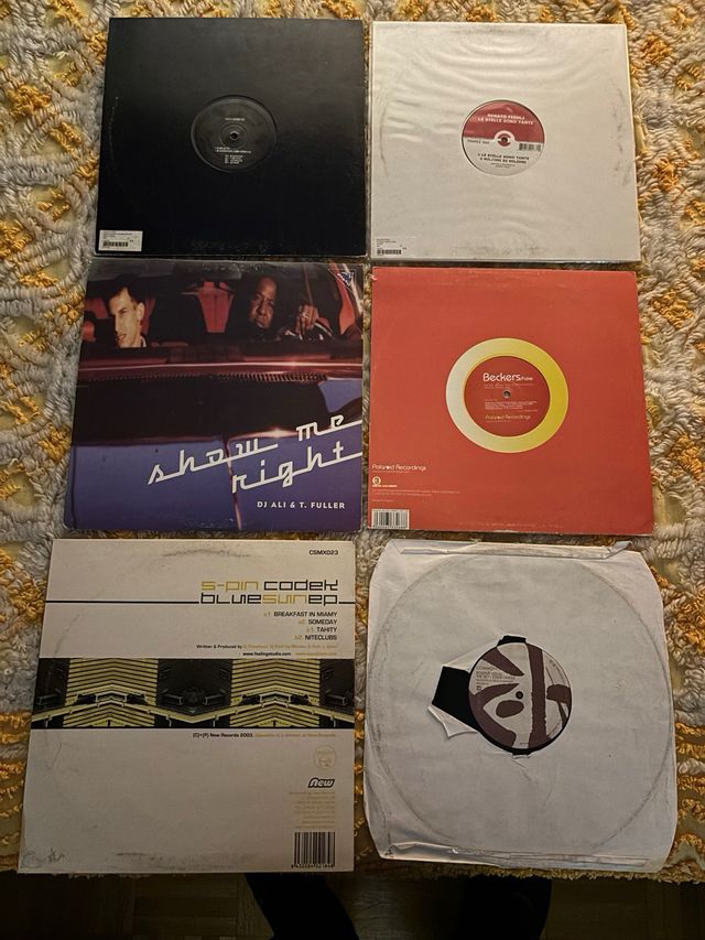 Colección 100 Vinilos House y Techno