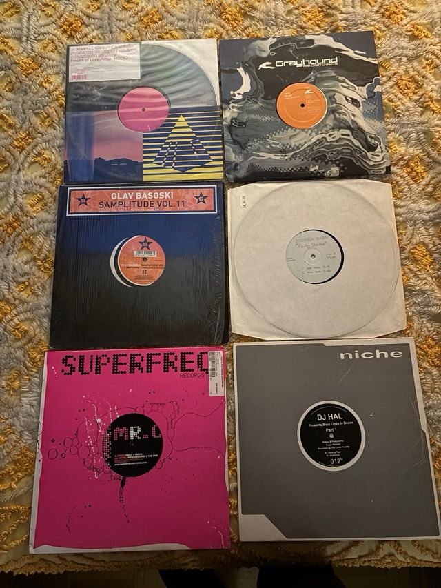 Colección 100 Vinilos House y Techno