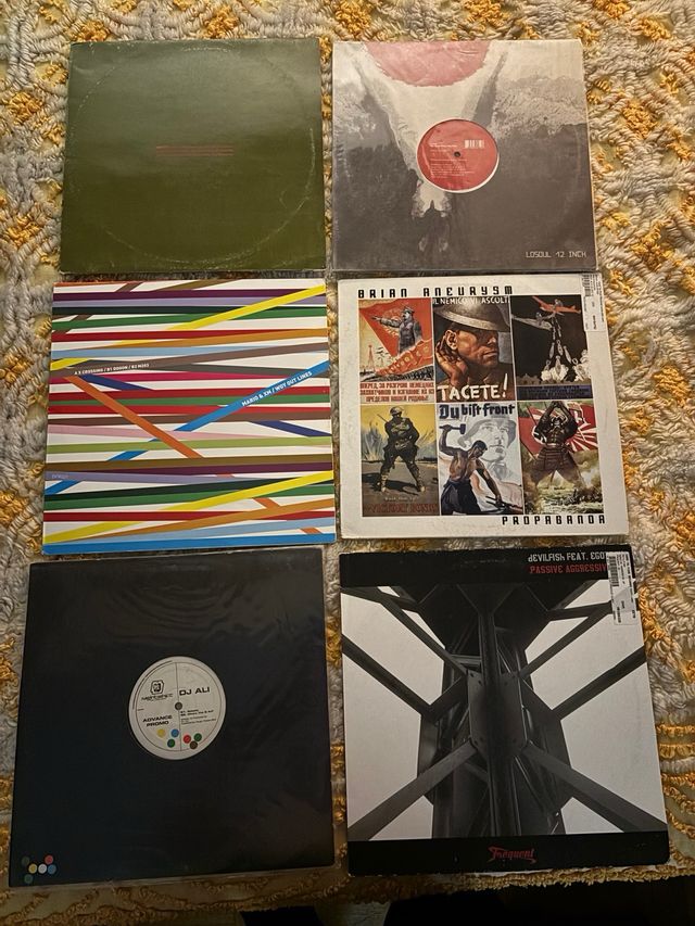 Colección 100 Vinilos House y Techno