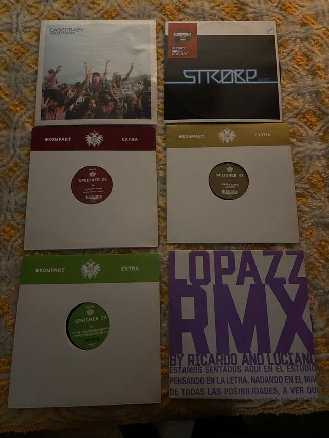 Colección 100 Vinilos House y Techno