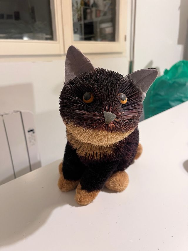 3 Gatos Decorativos de Tela