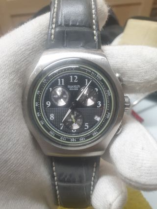 Cronografo Swatch Irony Grey