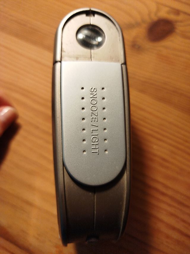 Despertador Digital Proyector Citizen Gris/dorado