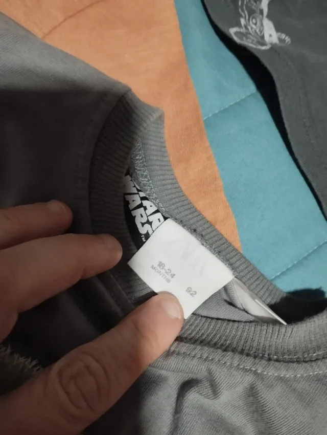 Lote 4 Camisetas Zara Manga Larga 18-24m